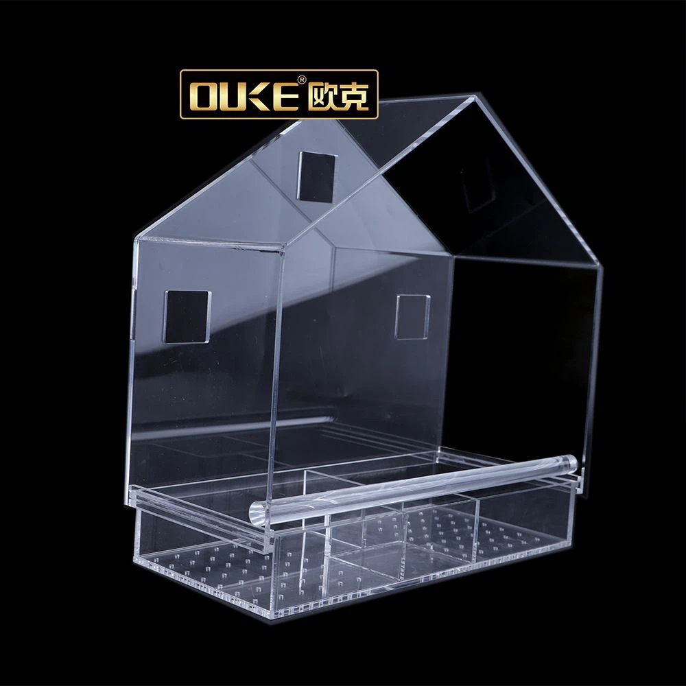 custom acrylic bird cage