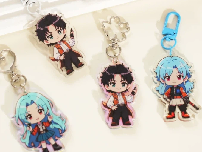 حسب ضرورت اینیمی کیچینز: ڈیزائن کا عمل