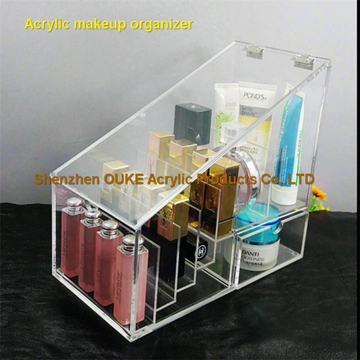 Extra Large Makeup Organiser Clear Acrylic Cosmetic Organizer