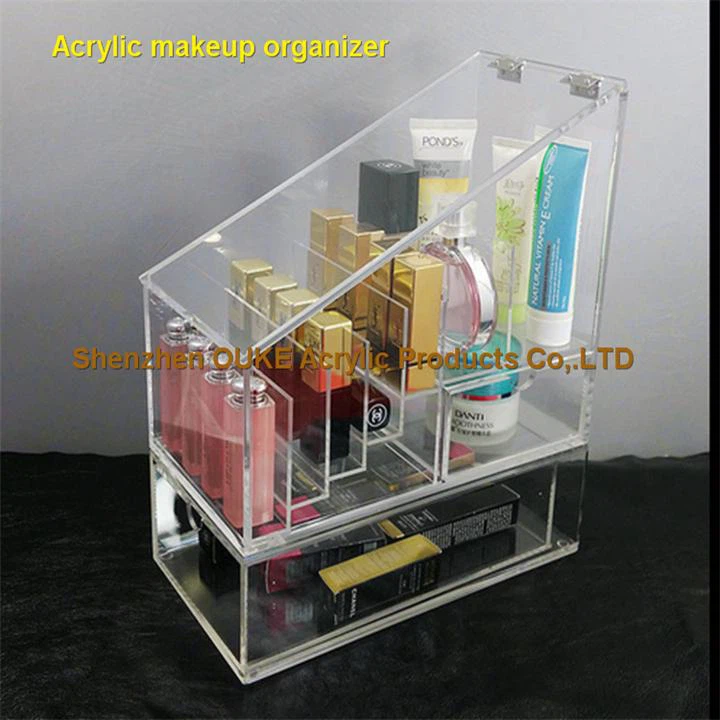 Extra Large Makeup Organiser Clear Acrylic Cosmetic Organizer