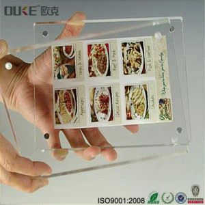 acrylic book display box