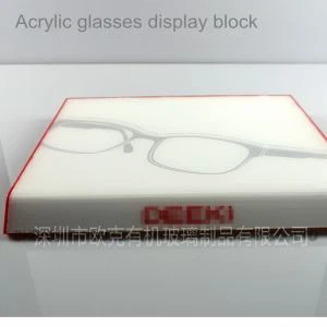 فیکٹری تھوک صاف پلاسٹک شیشے بلاک دکھائیں