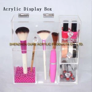 نئے ڈیزائن فروخت پلیگلاسس ذخیرہ کنٹینرز پارسپ خانہ ڑککن قبضا Acrylic خانوں کے ساتھ گرم، شہوت انگیز