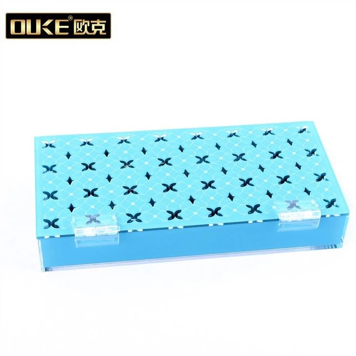 Engraved Acrylic Jewelry Box Acrylic Cosmetics Box